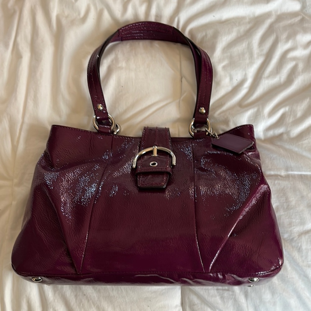 Coach Plum Handbag